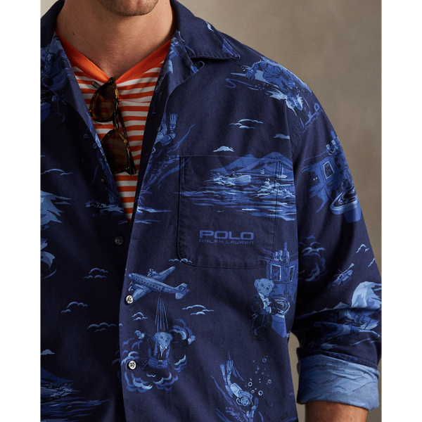 Polo Bear Oxford Camp Shirt