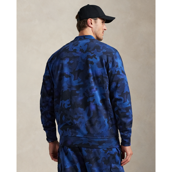 Camo Double-Knit Flight Jacket