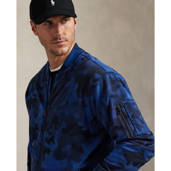 Camo Double-Knit Flight Jacket