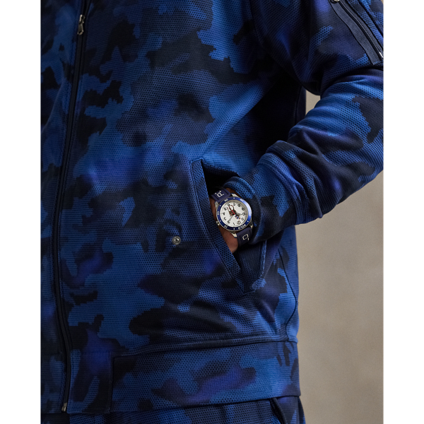 Camo Double-Knit Flight Jacket