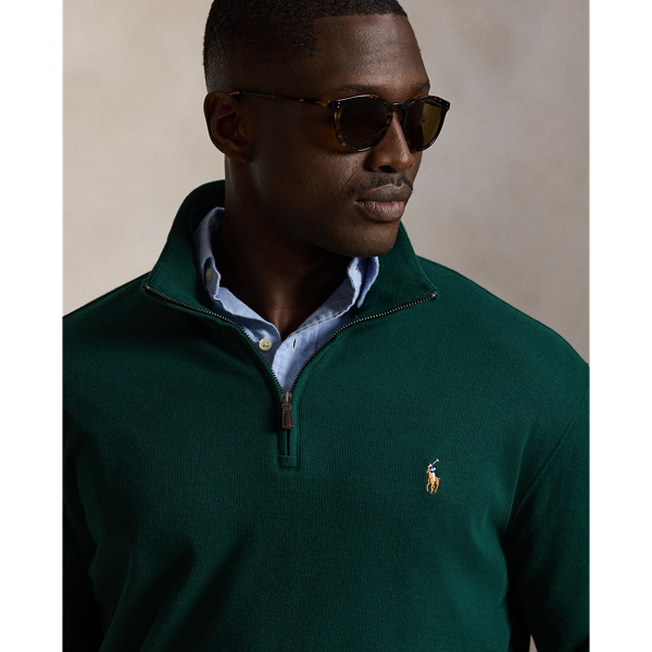 Estate-Rib Quarter-Zip Pullover
