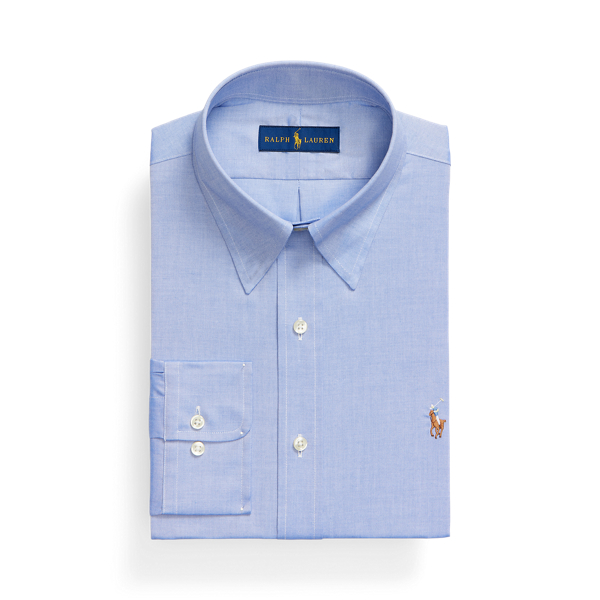 Custom fit pinpoint Oxford overhemd