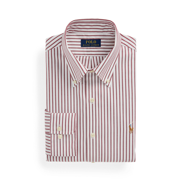 Gestreiftes Custom-Fit Oxfordhemd Polo Ralph Lauren in 1