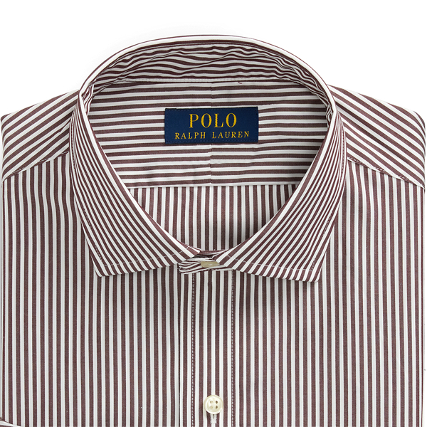Custom Fit Striped Poplin Shirt