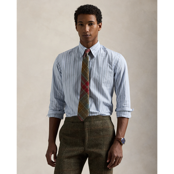 Ralph lauren classic fit striped shirt online