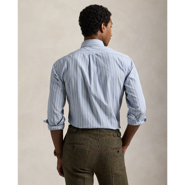 Blue Multi Classic Fit Striped Shirt Polo Ralph Lauren 5