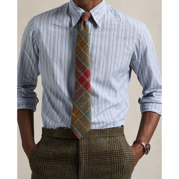 Blue Multi Classic Fit Striped Shirt Polo Ralph Lauren 6