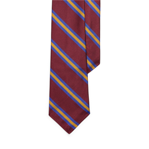 Striped Silk Repp Tie