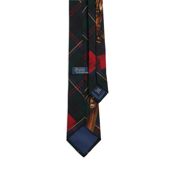 Multi Wool Challis Graphic Tie Polo Ralph Lauren 2