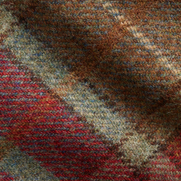 Red/Olive Multi Vintage-Inspired Plaid Wool Tie Polo Ralph Lauren 3