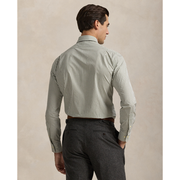 Custom Fit Tattersall Poplin Shirt