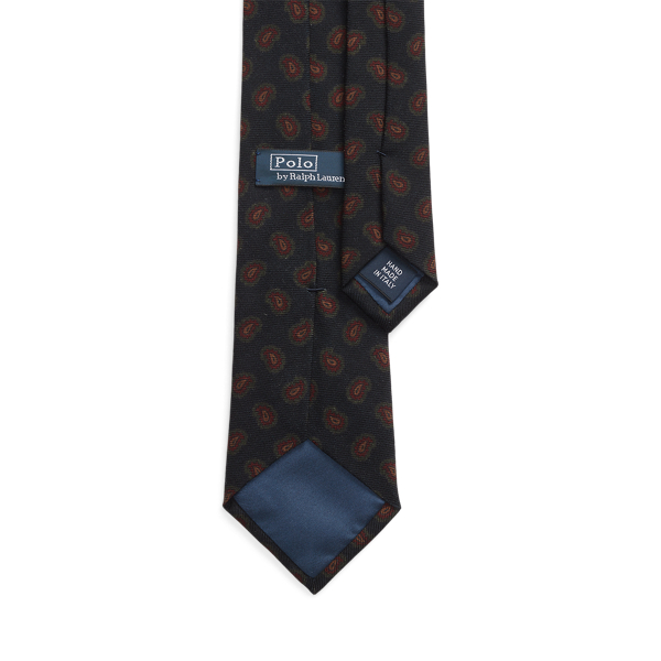 Neat Wool Challis Tie 