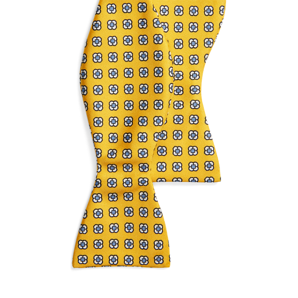 Neat Silk Twill Bow Tie