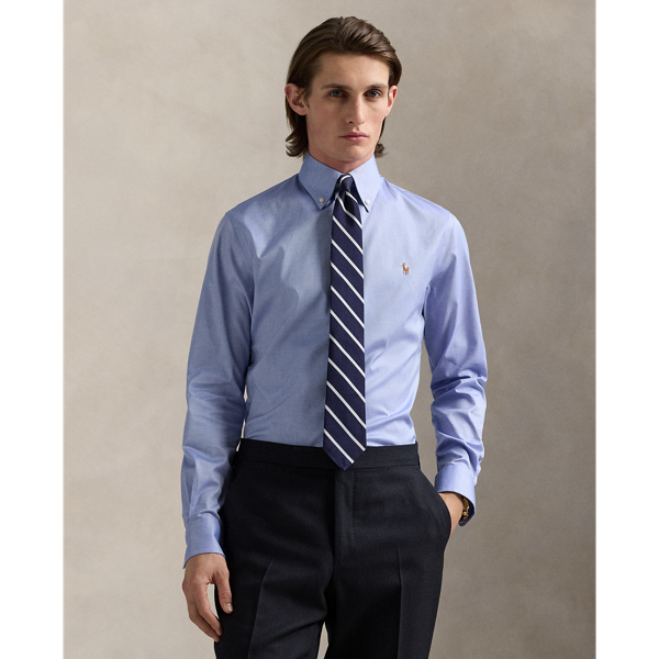 True Blue/White Slim-Fit Oxfordhemd Polo Ralph Lauren 1