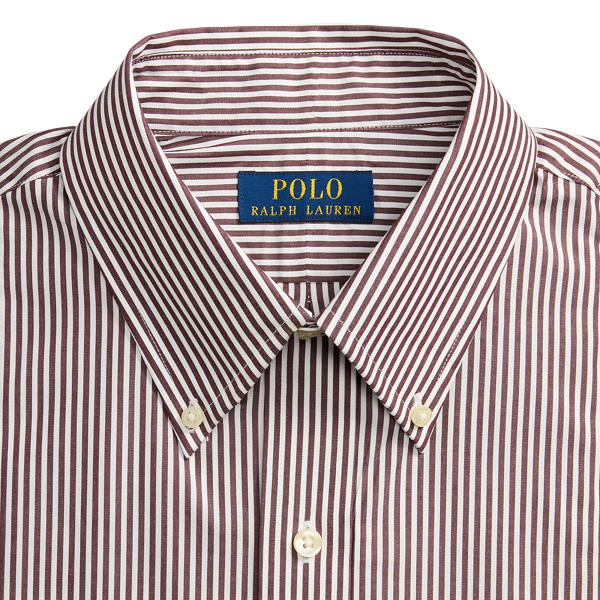 Custom Fit Striped Poplin Shirt