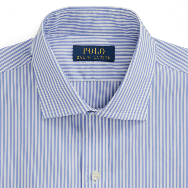 Slim Fit Striped Poplin Shirt
