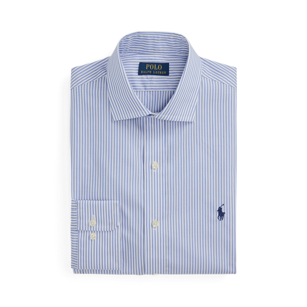 Slim Fit Striped Poplin Shirt