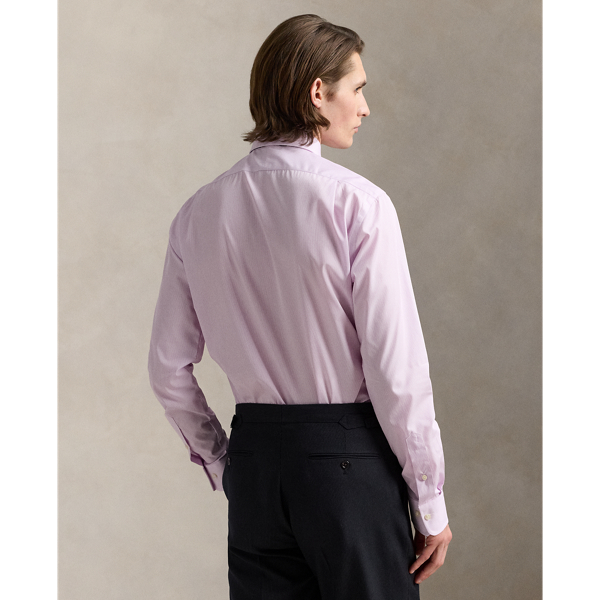 Slim Fit Striped Poplin Shirt