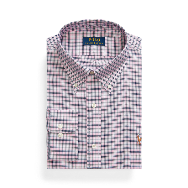 Vichy Chemise De Nuit Personnalisable Chemise Pour Homme Coupe Slim à Motif  Vichy Rouge Et Blanc 17873