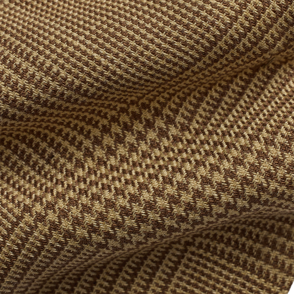 Glen Plaid Linen-Blend Tie