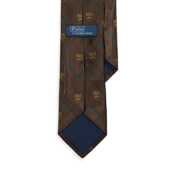 Striped Silk Repp Club Tie