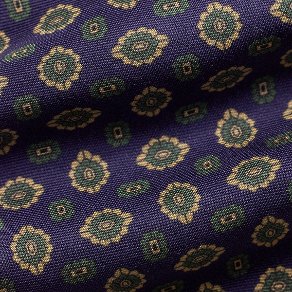 Juneberry Vintage-Inspired Neat Silk Tie Polo Ralph Lauren 3