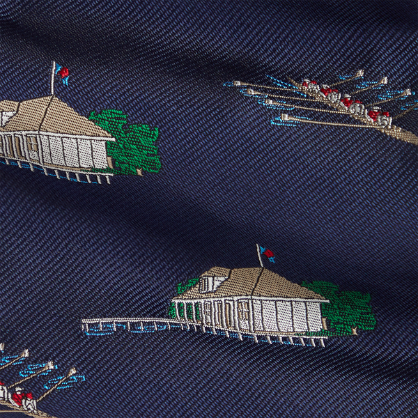 Vintage-Inspired Silk Graphic Tie