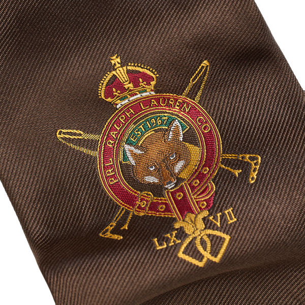 ヴィンテージインスパイアード クレスト シルク ツイル ネクタイ