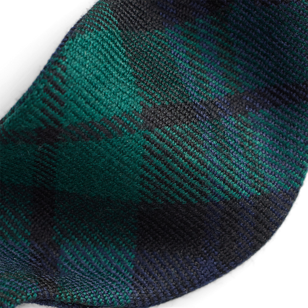 Wollfliege mit Tartankaro