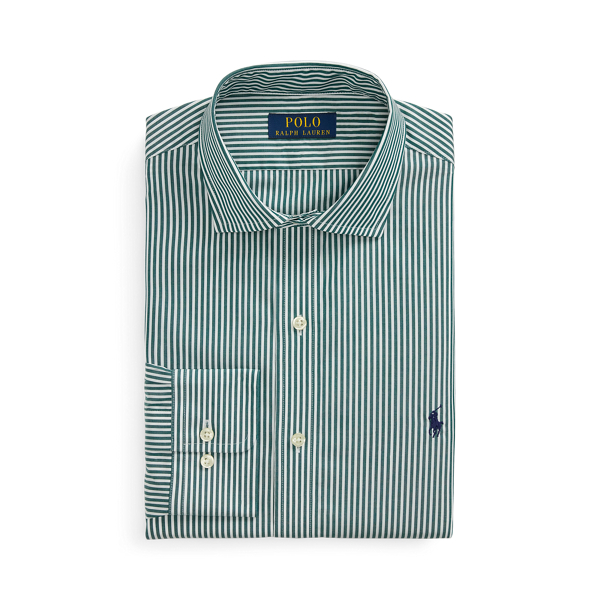 クラシック フィット ストライプド ポプリン シャツ | ラルフ ローレン