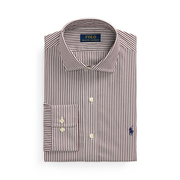 【POLO RALPH LAUREN】ギャザーストライプ ポプリンシャツドレス ストライプド コットン シャツドレス(503926069) | POLO RALPH