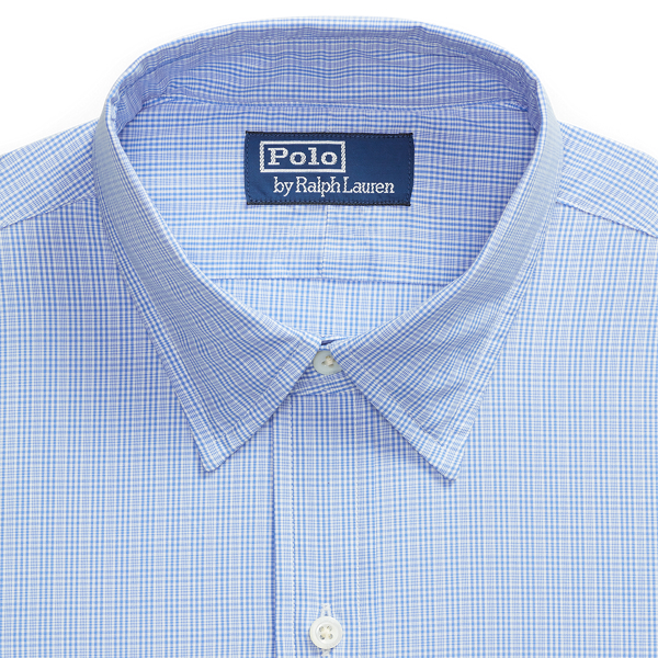 Kariertes Classic-Fit Popelinehemd