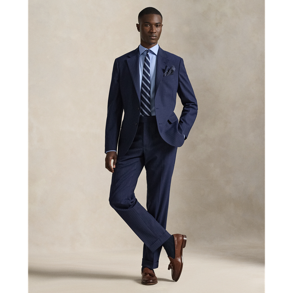 Custom-Fit Hemd aus Popeline Polo Ralph Lauren in Hellblau/Wei&szlig; 3