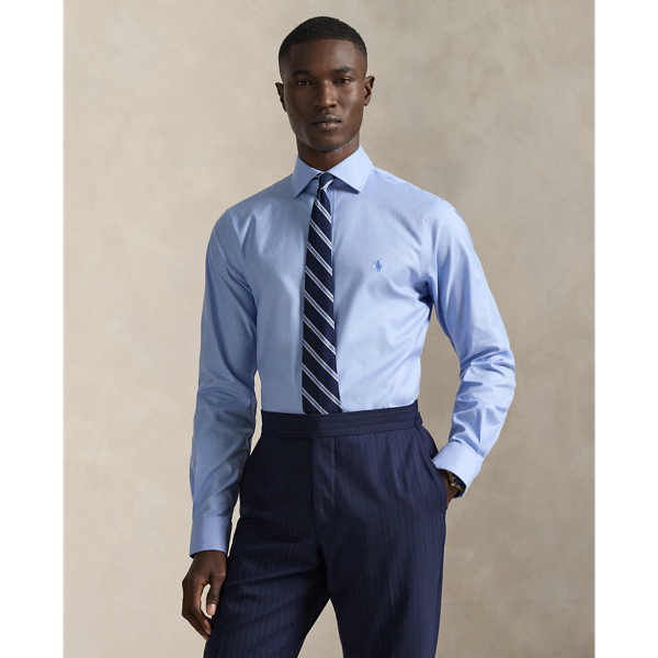 Custom-Fit Hemd aus Popeline