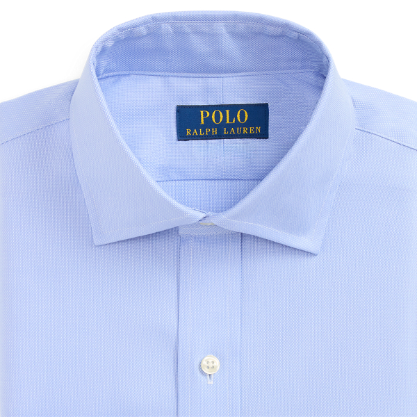 Custom-Fit Hemd aus Popeline Polo Ralph Lauren in Hellblau/Wei&szlig; 6