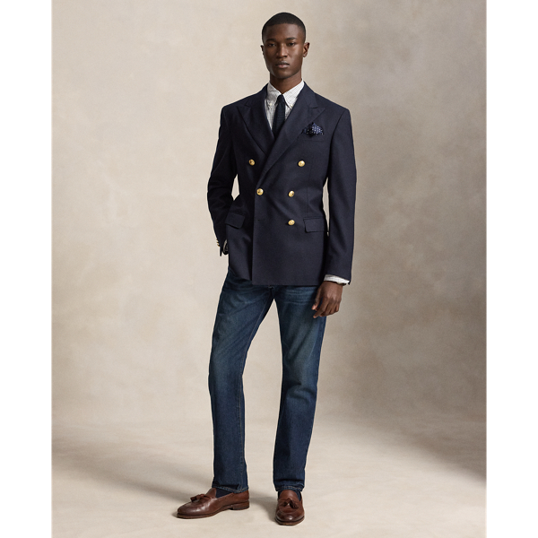 Blue Navy Custom Fit Tattersall Poplin Shirt Polo Ralph Lauren 4