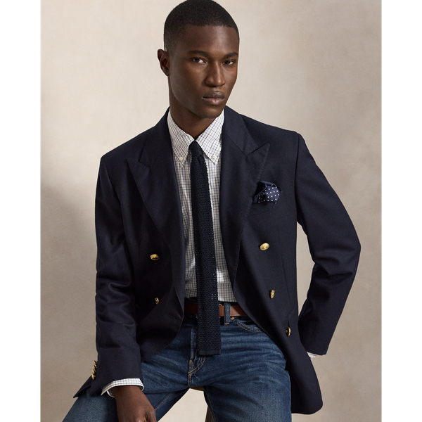 Blue Navy Custom Fit Tattersall Poplin Shirt Polo Ralph Lauren 7