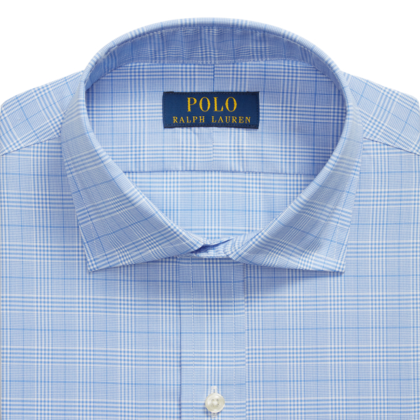 Chemise prince-de-galles en popeline Polo Ralph Lauren en Bleu des &icirc;les Harbor 2