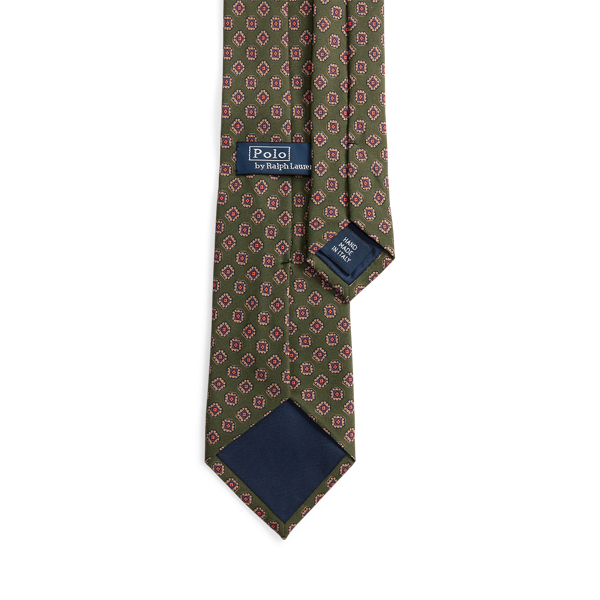 Green Silk Foulard Tie Polo Ralph Lauren 2