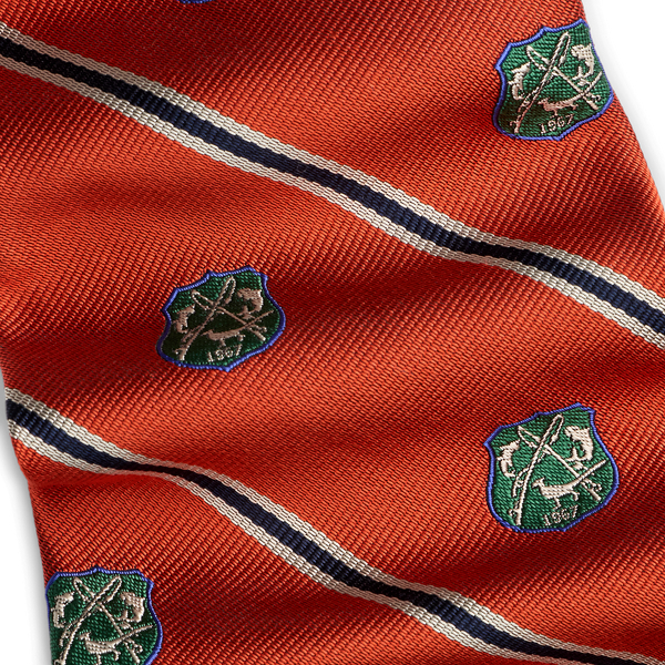 Silk Repp Club Tie