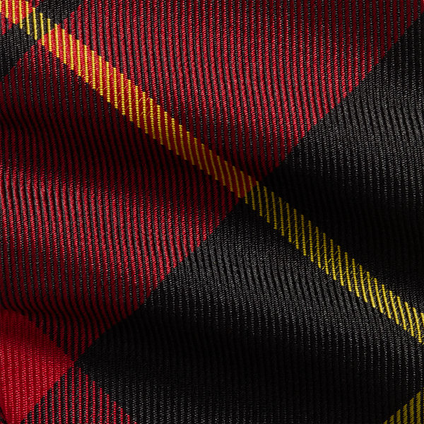 Plaid Silk Bow Tie