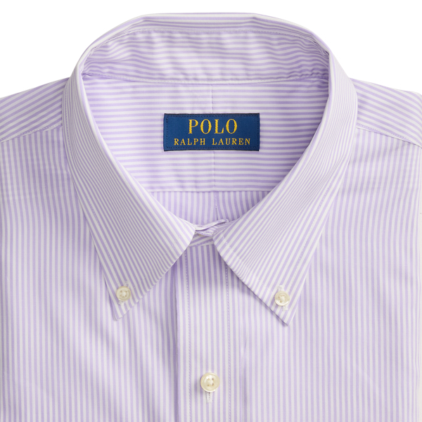Custom Fit Striped Poplin Shirt