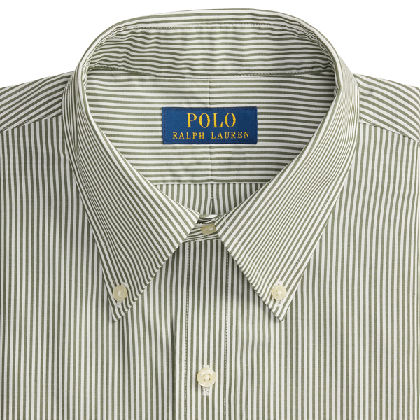 Custom Fit Striped Poplin Shirt
