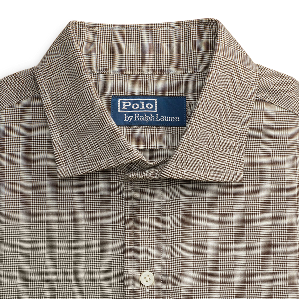 Custom Fit Plaid Twill Shirt