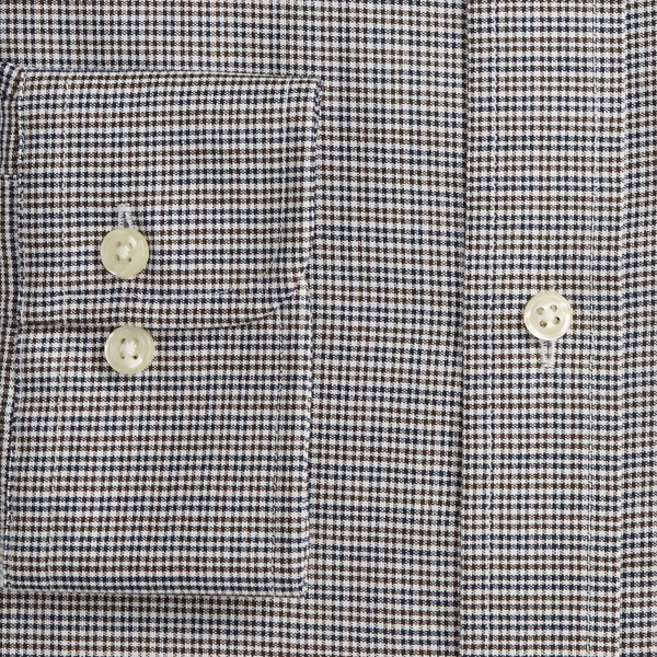 Regent Custom Fit Plaid Oxford Shirt