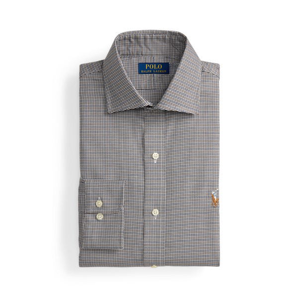 Regent Custom Fit Plaid Oxford Shirt