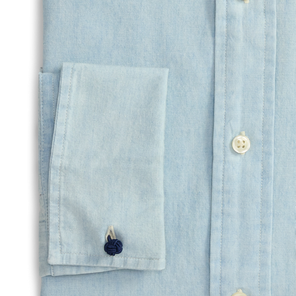 Custom Fit Chambray French Cuff Shirt