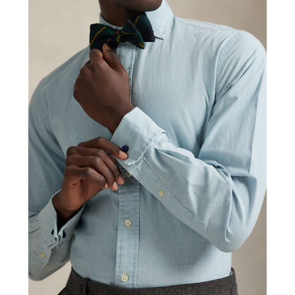 Custom Fit Chambray French Cuff Shirt