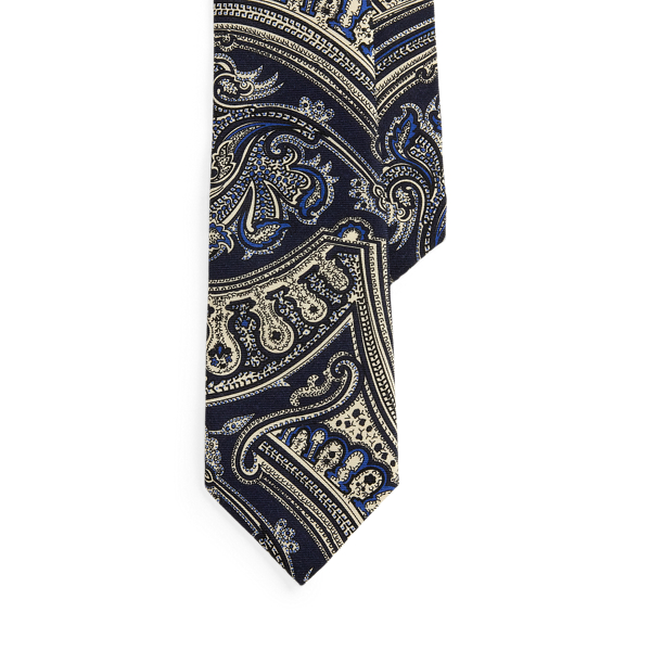ペイズリー ウール シャリー ネクタイ | ラルフ ローレン公式