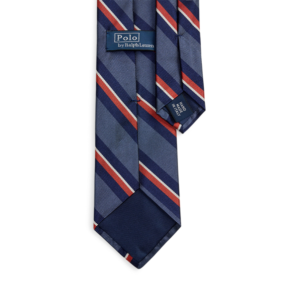 Striped Silk Repp Tie